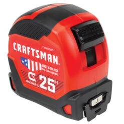Craftsman Magnetic Measuring Tape - PRO-11 - 1.25'' X 25' - Red -Craftbosch Shop 00276998b L