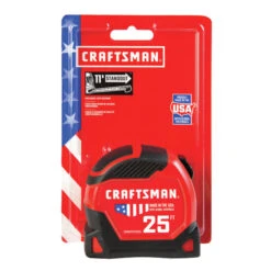 Craftsman PRO-11 Measuring Tape - 1.25'' X 26' - Red 9 Craftsman PRO-11 Measuring Tape - 1.25'' X 26' - Red -Craftbosch Shop 00277074e L