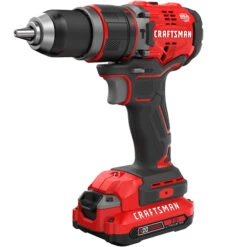 Craftsman Hammer Drill - 20-Volt - 2 Speed - LED Light -Craftbosch Shop 00277091 L