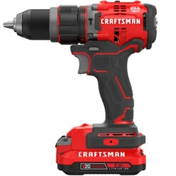 Craftsman Hammer Drill - 20-Volt - 2 Speed - LED Light -Craftbosch Shop 00277091b L