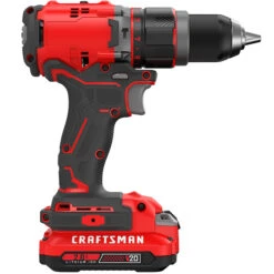 Craftsman Hammer Drill - 20-Volt - 2 Speed - LED Light -Craftbosch Shop 00277091d L