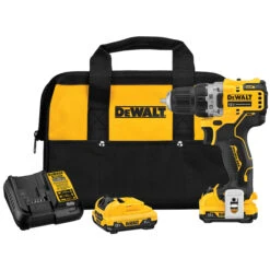 DeWalt Xtreme 12-Volt Max 3/8-in Cordless Drill Kit - 1500 RPM - Brushless Motor - Dual Speed Mode -Craftbosch Shop 00277198b L