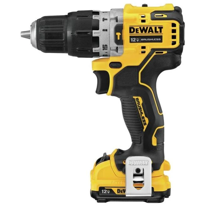Dewalt 12-V 3/8-in Cordless Hammer Drill - Battery, Charger And Carrying Bag Included 6 Dewalt 12-V 3/8-in Cordless Hammer Drill - Battery, Charger And Carrying Bag Included - Image 4
