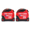 CRAFTSMAN Imperial Measuring Tapes - Set Of 2 - 1.25-in X 25-ft -Craftbosch Shop 00277305 L