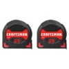 Craftsman Easy Grip 2-Pack 25-ft Measuring Tapes -Craftbosch Shop 00277332 L