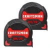 Craftsman Easy Grip 2-Pack 26-ft Measuring Tapes -Craftbosch Shop 00277333 L