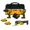 Dewalt Set Of 3 20-V Cordless Tools - Bag, Batteries And Charger Included 2 Dewalt Set Of 3 20-V Cordless Tools - Bag, Batteries And Charger Included -Craftbosch Shop 00277456 L