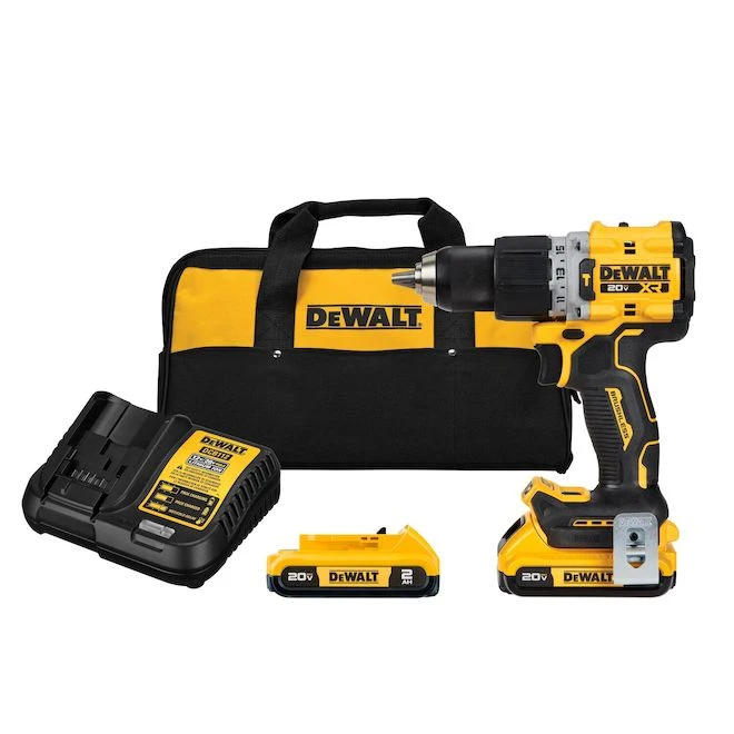 DeWALT 20V MAX XR Brushless Cordless 1/2-in Hammer Drill/Driver Kit 4 DeWALT 20V MAX XR Brushless Cordless 1/2-in Hammer Drill/Driver Kit - Image 2
