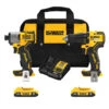 DeWALT 20V MAX Hammer Drill/Impact Driver 2-Tool Kit With 2 Batteries And Charger -Craftbosch Shop 00277654 L