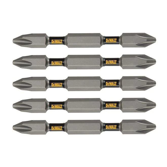 DEWALT 5-Pack Steel 2-in Phillips Screwdriver Bits 4 DEWALT 5-Pack Steel 2-in Phillips Screwdriver Bits - Image 2