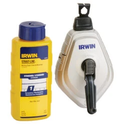 Irwin "Mach6" Reel And Chalk Combo- 100' - Blue