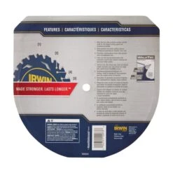 IRWIN Marathon With Weldtec 7-1/4-in 40-Tooth Standard Tooth Carbide Circular Saw Blade