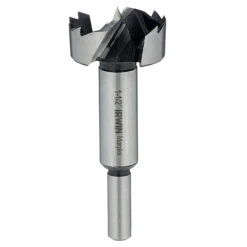 Irwin Marples Forstner Drill Bit - 1 1/2-in Dia X 3 1/2-in L - 3/8-in Reduced Shank - Carbon Steel
