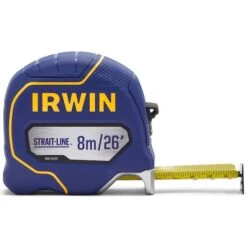 Irwin Strait-Line 26-ft/8-m Tape Measure With Speed Break -Craftbosch Shop 02445467b L