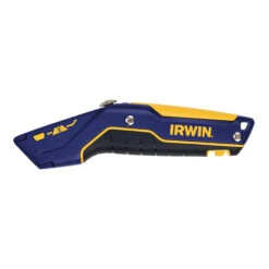 Irwin Retractable Utility Knife Carbon Steel Blue And Yellow -Craftbosch Shop 02445476 L