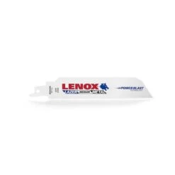 Lenox Lazer Metal Cutting Reciprocating Saw Blade - 5-Pack - 6 Po - 18 TPI -Craftbosch Shop 02445496 L