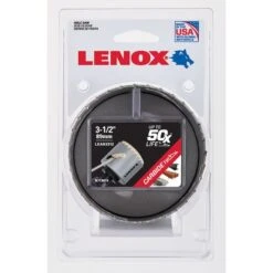 Lenox 3-1/2-in Non-arbored Hole Saw - 1-Piece - Carbide-tipped -Craftbosch Shop 02445500b L