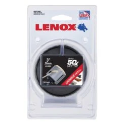 Lenox Carbide-tipped 3-in Hole Saw - 1-Piece - Non-arbored 9 Lenox Carbide-tipped 3-in Hole Saw - 1-Piece - Non-arbored -Craftbosch Shop 02445507b L