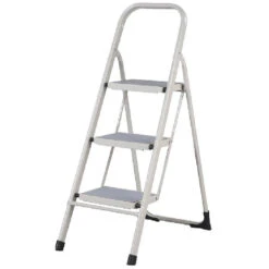Uberhaus Mini Stepladder - Foldable - 3 Steps - 42-in H