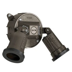 REDDOT Floodlight Kit, Round, 2 Lamp, Bronze, With Gasket