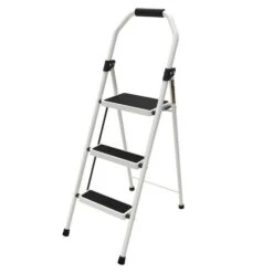 Metaltech 3-Step Household Stool - 225-lb Capacity - Steel