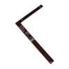 Johnson Metal Rafter Square - 1/8-in Graduations - Black - 24-in X 16-in -Craftbosch Shop 0704052 L