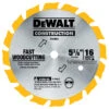 DEWALT 5-3/8-in 16 Teeth Carbide Circular Saw Blade - Individual 2 DEWALT 5-3/8-in 16 Teeth Carbide Circular Saw Blade - Individual -Craftbosch Shop 0794363 L