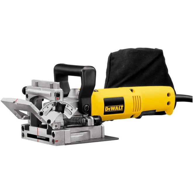 DeWalt Corded Plate Joiner Kit With Bag - 6.5-Amp Motor - 10000 RPM - Dual Rack And Pinon Fence - Anti-Slip Pin 6 DeWalt Corded Plate Joiner Kit With Bag - 6.5-Amp Motor - 10000 RPM - Dual Rack And Pinon Fence - Anti-Slip Pin - Image 4
