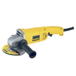 Dewalt 5-in Medium Corded Angle Grinder - 12-Amp Motor - 10000 RPM - Keyless Adjustable Guard