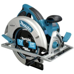 Makita 7 1/4-in Corded Circular Saw - 15-Amp Motor - 2 1/2-in Cutting Capacity - Built-In LED Lights