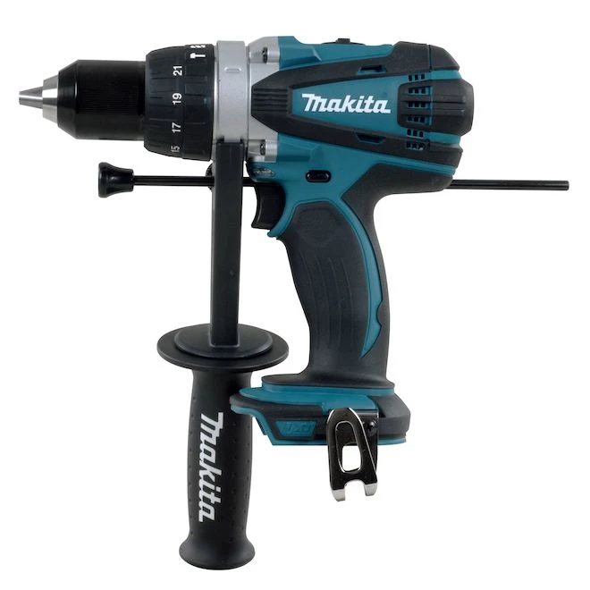 Makita Cordless Hammer Drill With XPT - 18 V - 0.5-in - Variable 2-Speed - Reversible 3 Makita Cordless Hammer Drill With XPT - 18 V - 0.5-in - Variable 2-Speed - Reversible