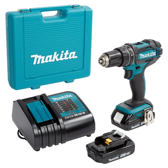 Makita Hammer Drill - Cordless - 1/2" - 18 V 3 Makita Hammer Drill - Cordless - 1/2" - 18 V