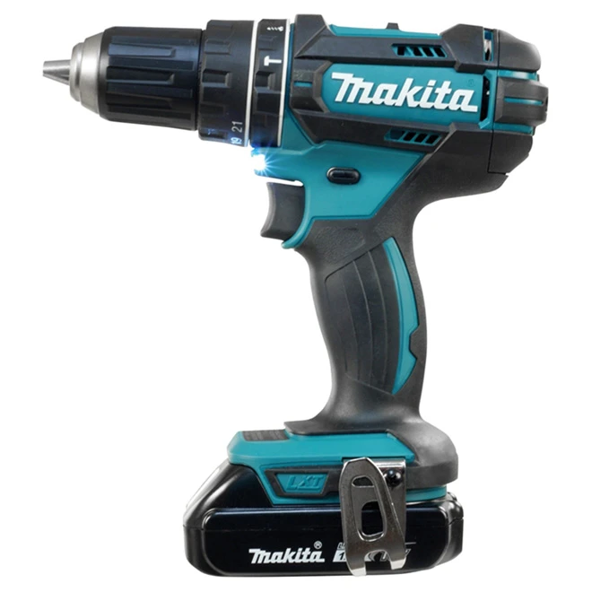 Makita Hammer Drill - Cordless - 1/2" - 18 V 4 Makita Hammer Drill - Cordless - 1/2" - 18 V - Image 2