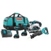 Makita Set Of 4 Cordless Tools -18-V Lithium-Ion LXT - Teal 1 Makita Set Of 4 Cordless Tools -18-V Lithium-Ion LXT - Teal -Craftbosch Shop 11975359b L