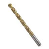 Bosch Titanium-Coated Drill Bit - 1/4-in Dia X 4-in L - 3-Flat Shank - Double Flute -Craftbosch Shop 13545450 L