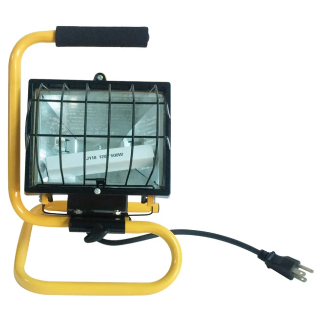 Project Source Halogen Portable Work Lamp - 500 W - 13 3/8" 2 Project Source Halogen Portable Work Lamp - 500 W - 13 3/8"