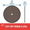 Dremel 15/16-in Thick Heavy-Duty Cut-Off Wheel (20-Pack)