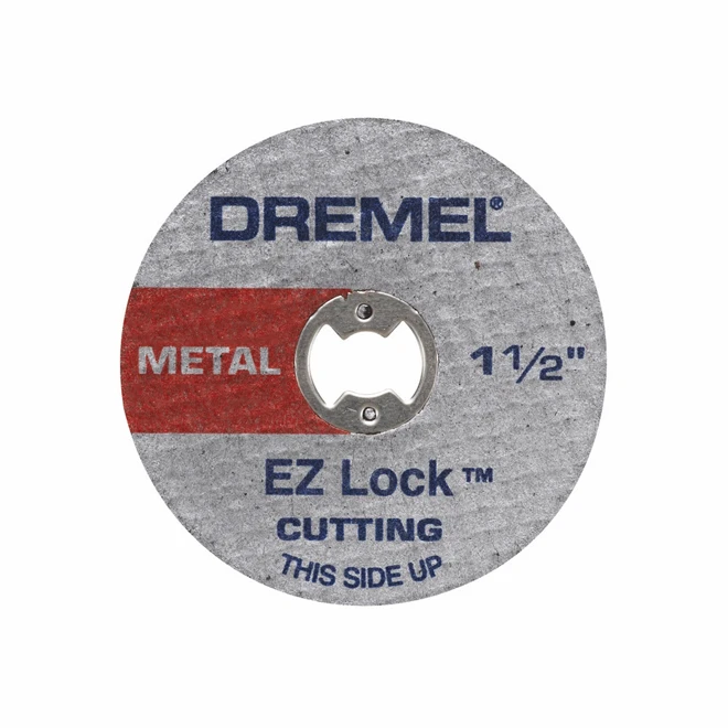 Dremel EZ Lock Cut-Off Wheels - 1 1/2-in - Fibreglass Reinforced - Pack Of 5 6 Dremel EZ Lock Cut-Off Wheels - 1 1/2-in - Fibreglass Reinforced - Pack Of 5 - Image 4