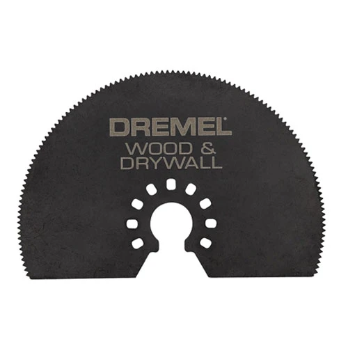 Dremel Half-Moon Multi-Max Oscillating Blade - 3-in W - High Speed Steel - 3 Per Pack 3 Dremel Half-Moon Multi-Max Oscillating Blade - 3-in W - High Speed Steel - 3 Per Pack