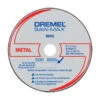 Dremel Metal Cut-Off Wheels - 3-in - Aluminum Oxide - Pack Of 3