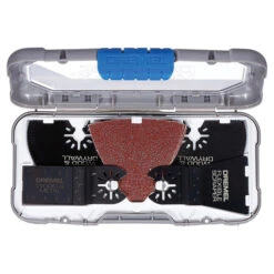 Dremel Multi-Max Oscillating Accessory Kit - Universal Quick-Fit Interface - Reusable Storage - 14 Pieces
