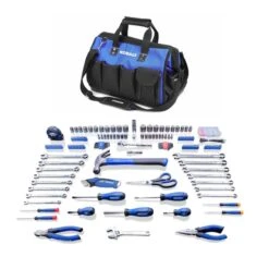 Kobalt Tool Kit - 276 Pieces - Black And Blue - Tote Bag