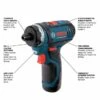 Bosch 12-Volt Max 1/4-in Variable Speed Cordless Drill (2 -Batteries Included And Charger Included) -Craftbosch Shop 19835398ea L