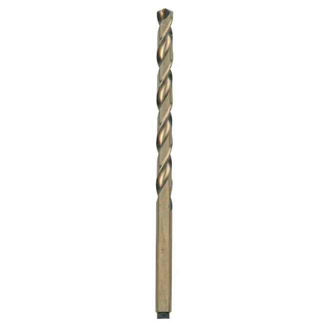 Bosch Cobalt Twist Drill Bit - 13/64-in Dia X 3 5/8-in L - 3-Flat Shank - 135° Split Point - Jobber Length 3 Bosch Cobalt Twist Drill Bit - 13/64-in Dia X 3 5/8-in L - 3-Flat Shank - 135° Split Point - Jobber Length