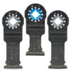 Bosch Starlock Oscillating Multi-Tool Accessory Blades - Black - Set Of 3 - 1 1/4-in W -Craftbosch Shop 19835955 L