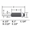 Bosch 1/2-in X 1-in Carbide-Tipped 2-Flute Flush Trim Bit -Craftbosch Shop 19836024c L