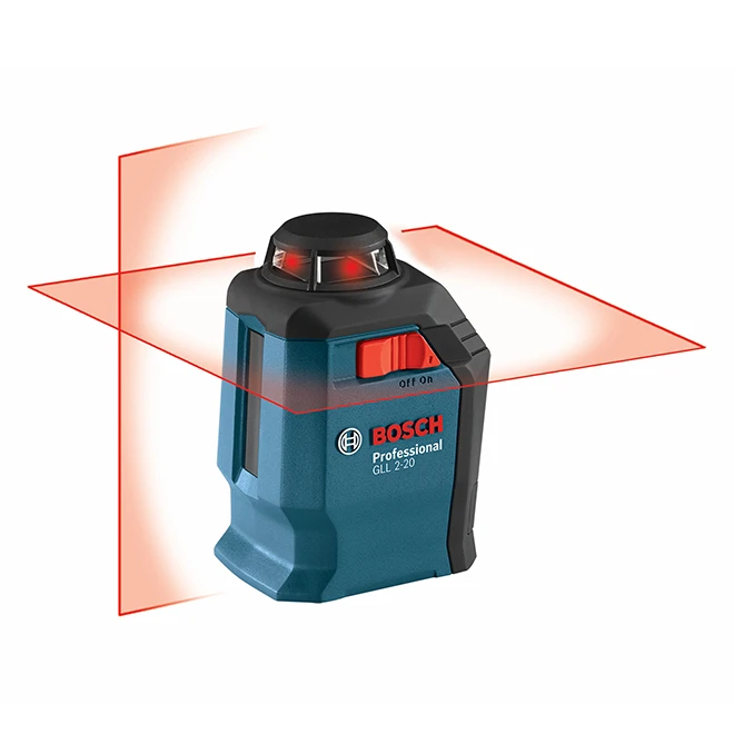 Bosch GLL2-20 Self-Leveling 360° Cross-Line Laser Measure - 65' 3 Bosch GLL2-20 Self-Leveling 360° Cross-Line Laser Measure - 65'