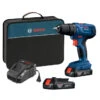 Bosch 18-Volt 1/2-in Cordless Drill With Batteries And Charger - 21-Clutch Setting - Built-In LED Light - Variable Speed -Craftbosch Shop 19836264 L