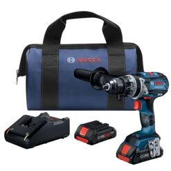 Bosch Cordless Hammer Drill Kit - 1/2" - 18 V Lithium-Ion