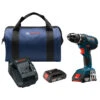 Bosch Brute Tough 18-Volt 1/2-in Cordless Drill With Batteries And Charger - Brushless Motor - Variable Speed -Craftbosch Shop 19836305 L